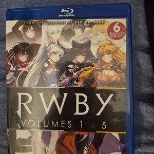 RWBY Volumes 1-5 Blu-ray Disc Set
